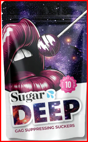 Sugar Splash Deep Gag Suppressing Suckers Bag of 10