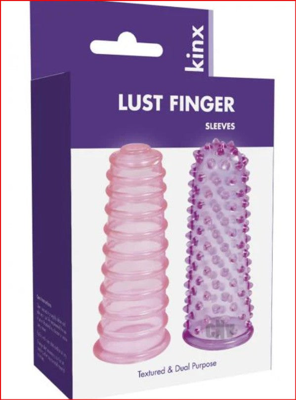 Lust Finger Sleeves 2 Pack Kinx