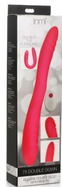 Inmi 7x Double Down Dildo W/remote