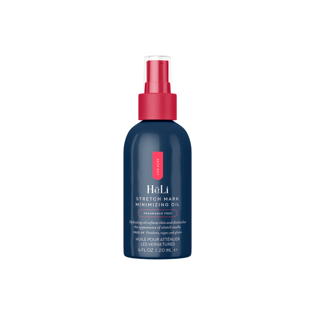 HeLi - Stretch Mark Minimizing Oil Skin Hydrator &amp; Smoother