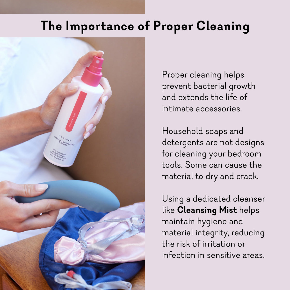 Cleansing Mist Paraben-Free Product Cleaner