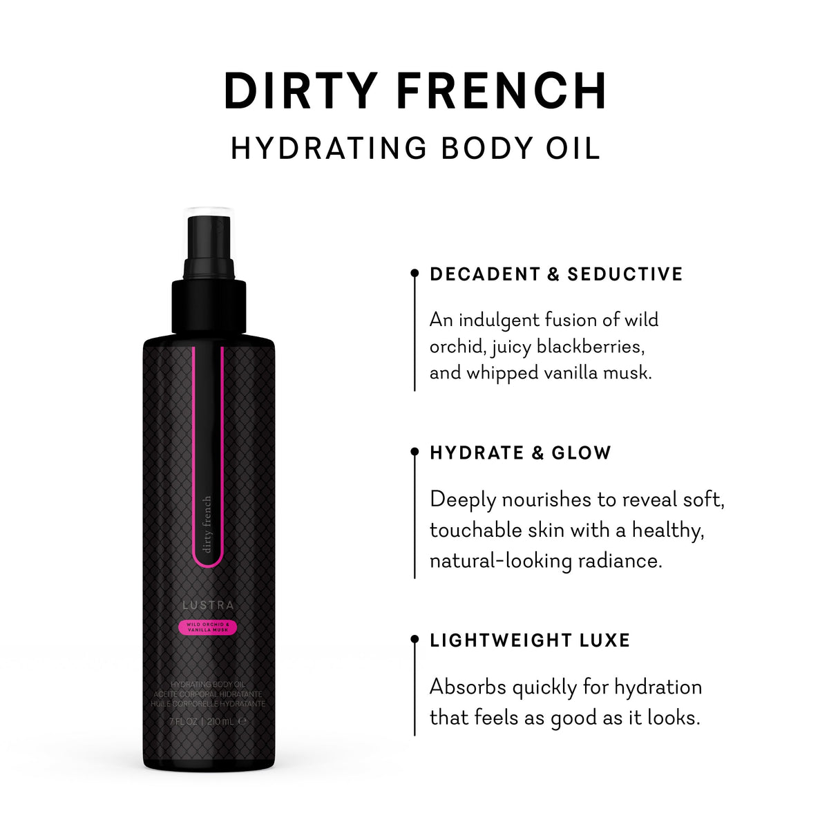 Lustra - Dirty French Hydrating Body Oil