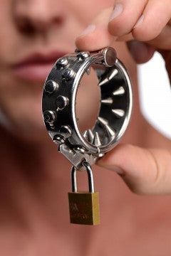 Impaler Locking Cbt Ring With Spikes XR BRANDS