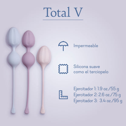 Total V Kegel Exercise Set