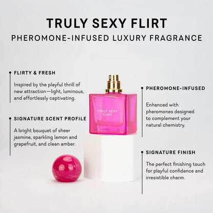 Truly Sexy Flirt Perfume Pheromone - Infused Luxury Fragrance
