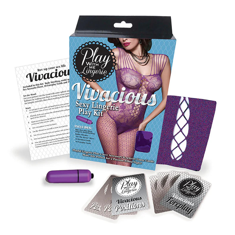 Play With Me Vivacious Lingerie Kit LITTLE GENIE