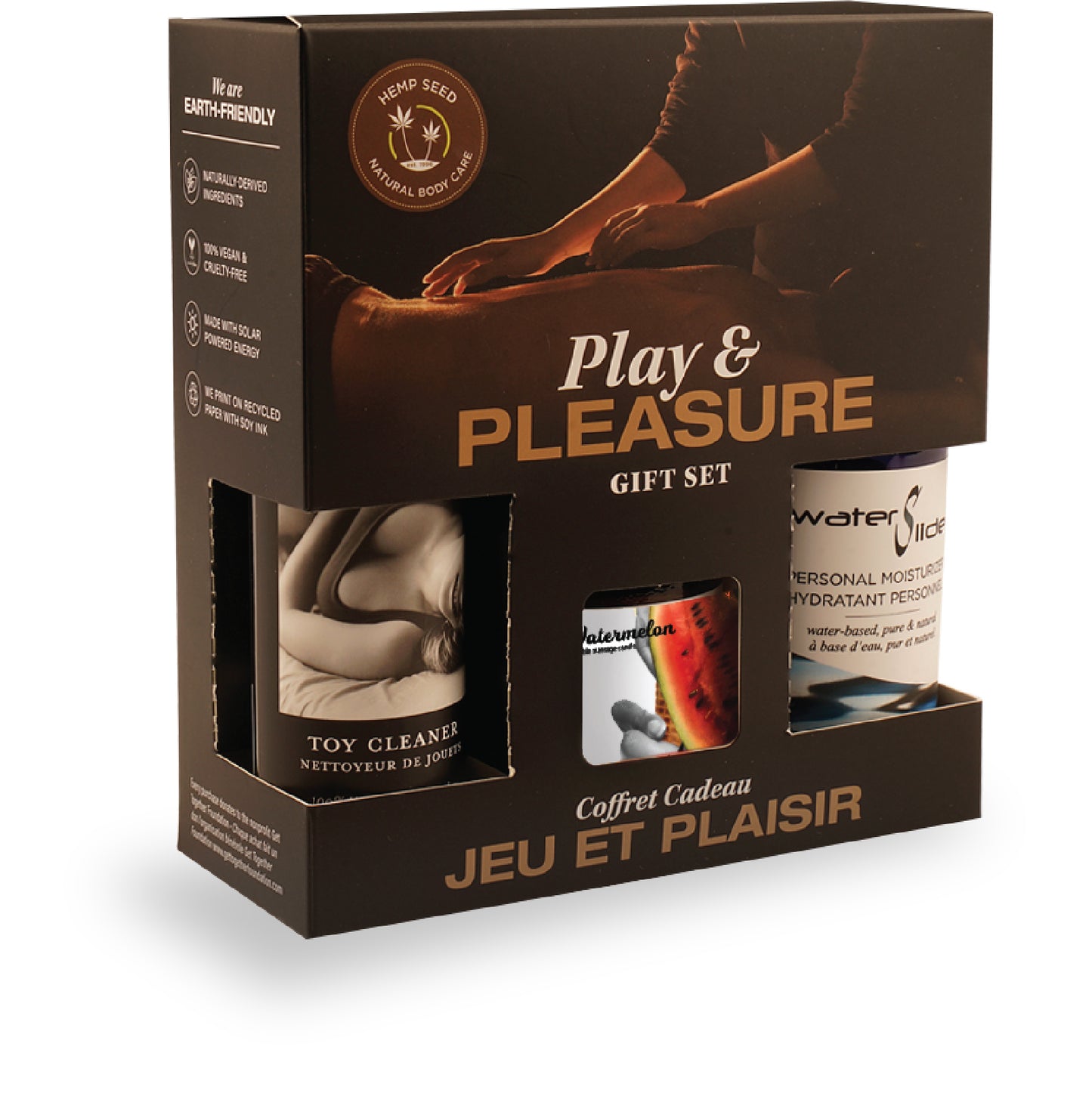 Coffret cadeau de jeux et de plaisirs Earthly Body By Night