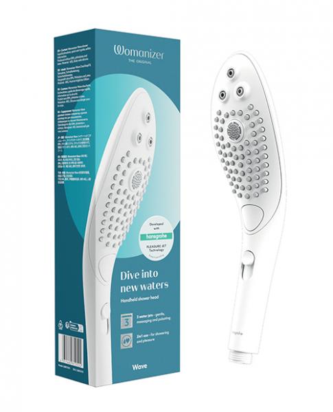 Womanizer Wave Shower Head - 3 Unique Water Jets for Ultimate Self-Care &amp; Pleasure Experience - SP BOUTIQUE