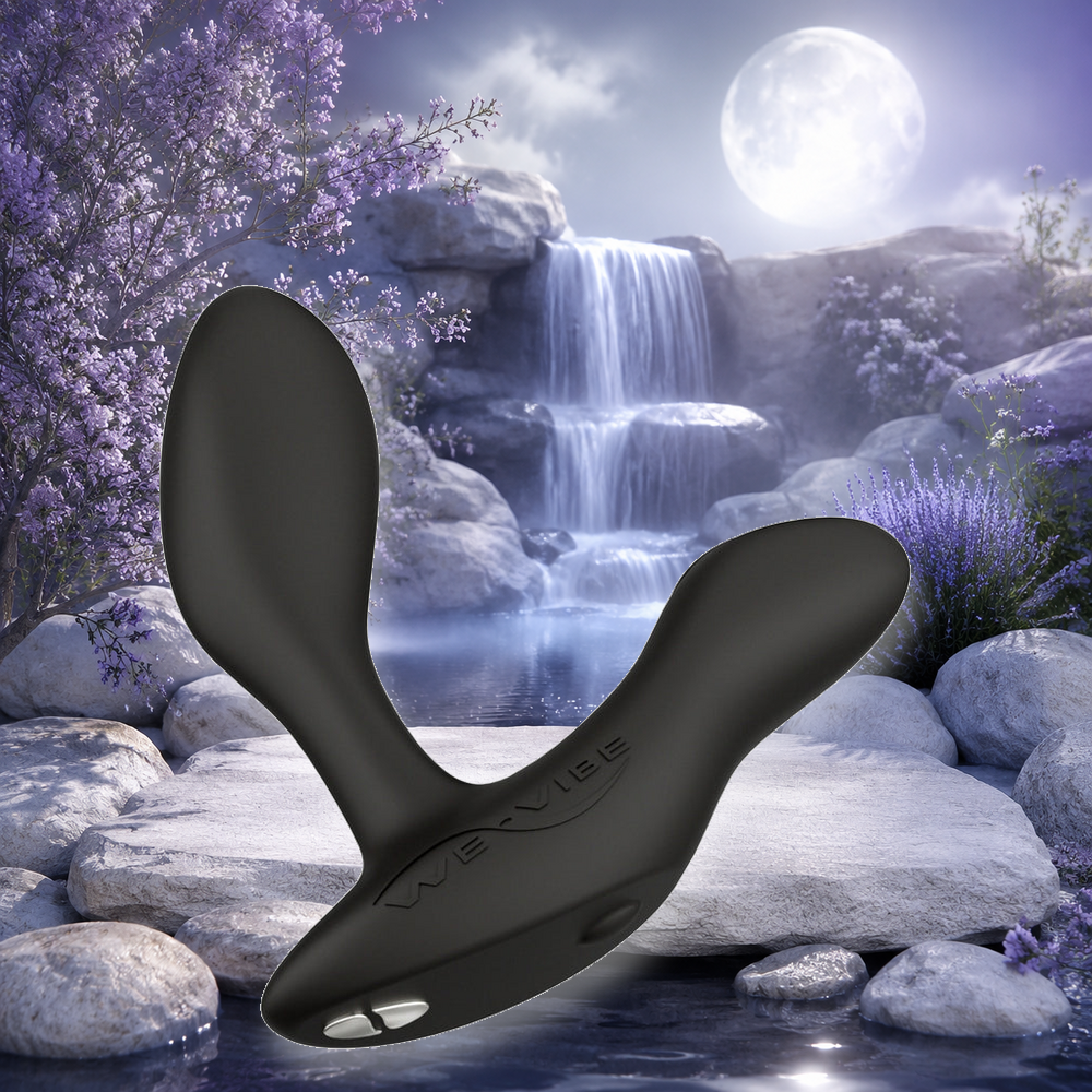 We-Vibe Vector+ Dual Stimulation Prostate Massager Charcoal Black