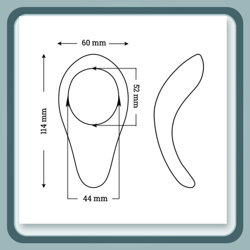 We-Vibe Verge Rechargeable Vibrating Perineum Stimulator Cockring Slate