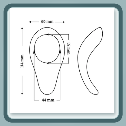 We-Vibe Verge Rechargeable Vibrating Perineum Stimulator Cockring Slate