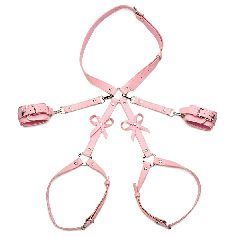 Strict Bondage Harness With Bows XR BRAND