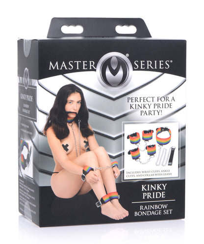 Kinky Pride Rainbow Bondage Set - SP BOUTIQUE