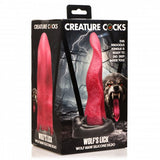 Gode ​​en silicone Wolf's Lick