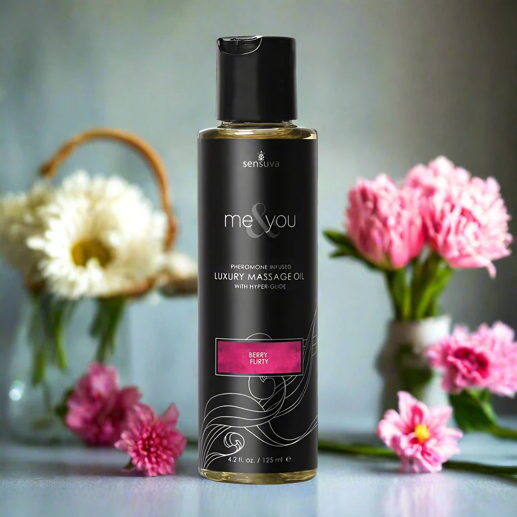 Sensuva Me &amp; You Pheromone-Infused Massage Oil - SP BOUTIQUE