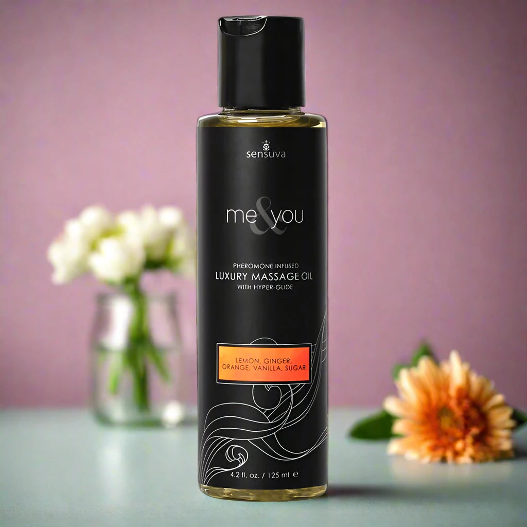 Sensuva Me & You Pheromone-Infused Massage Oil