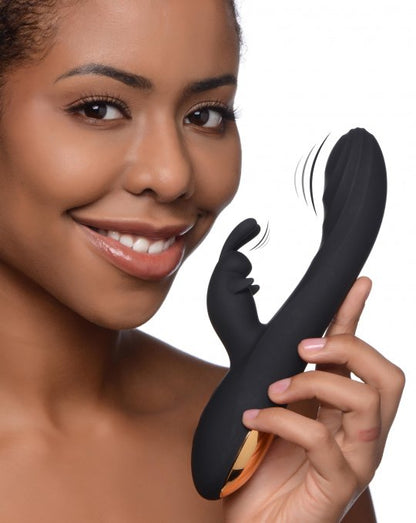 Cuddles 10X Silicone Rabbit Vibrator CURVE TOYS