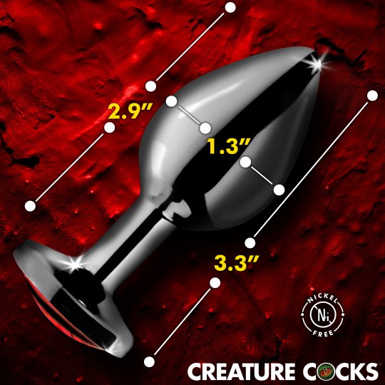 measurement of butt plug