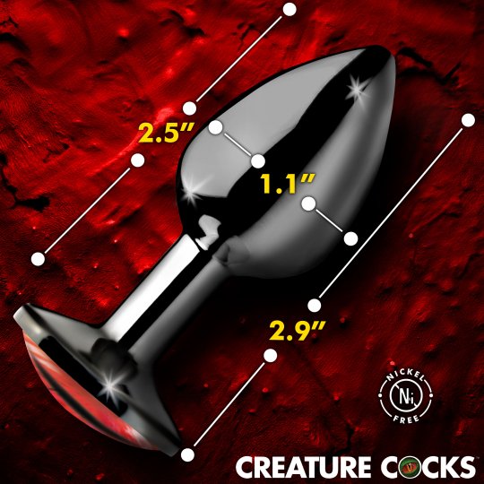 size of the small butt plug