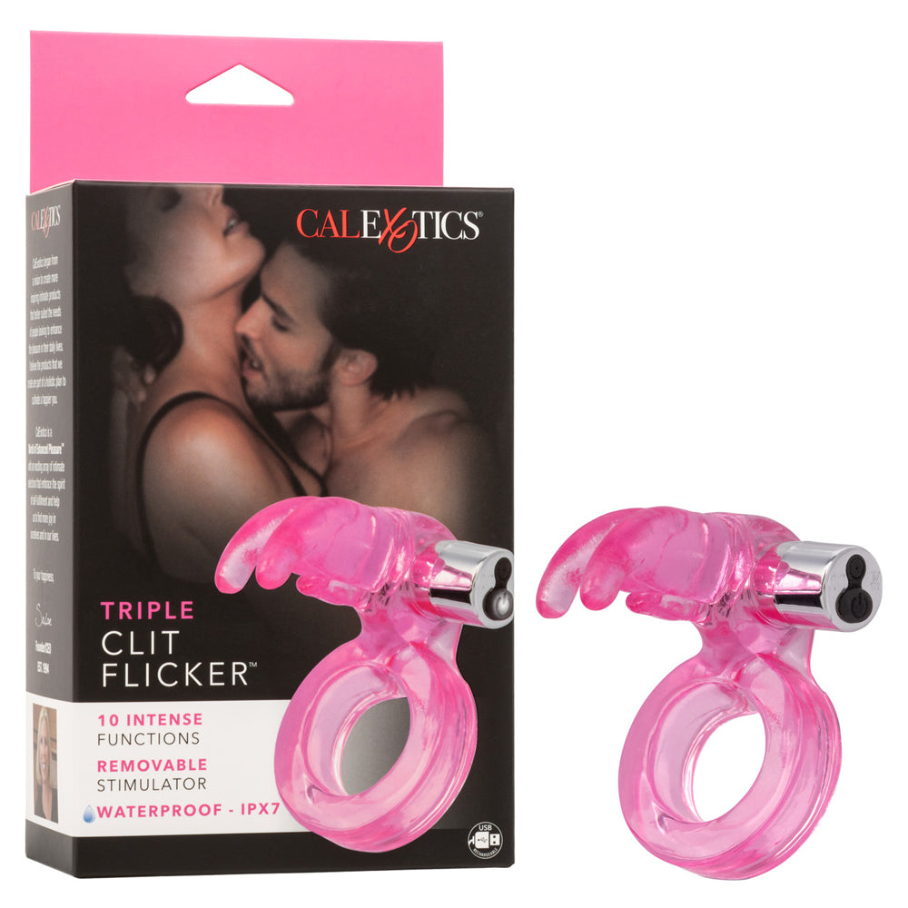 Triple Clit Flicker Rechargeable - SP BOUTIQUE