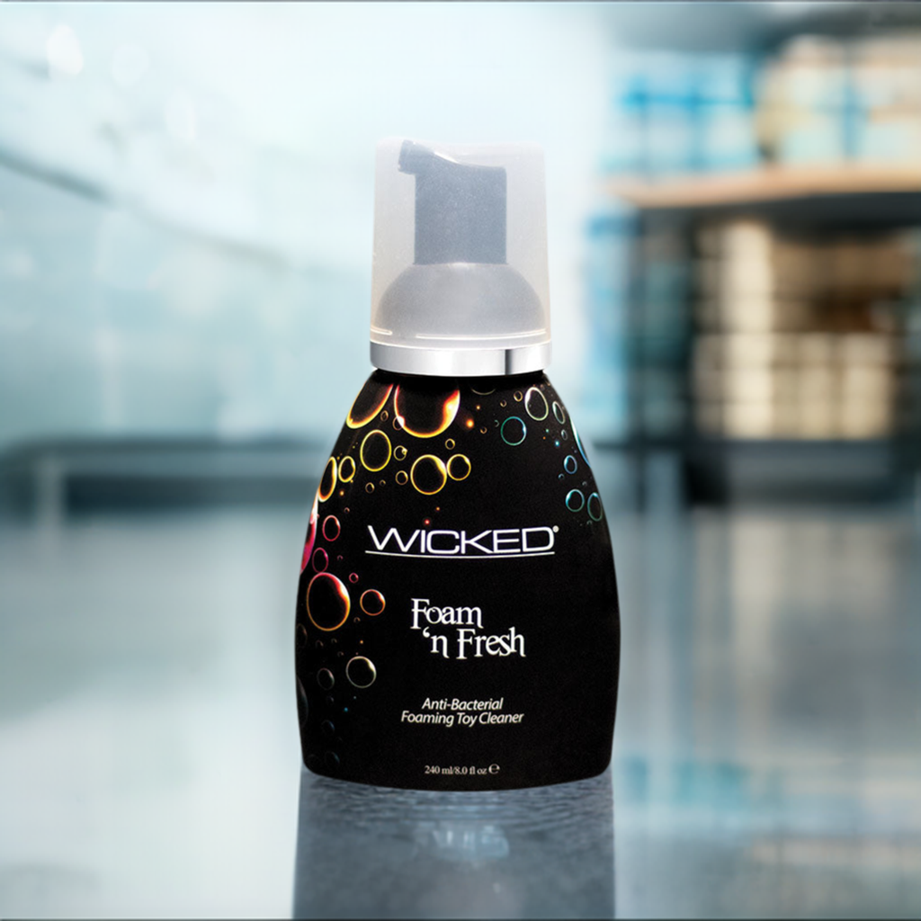 Wicked Anti-Bacterial Foaming Toy Cleaner - Safe, Organic Formula with Olive Leaf &amp; Lavender Extracts - SP BOUTIQUE