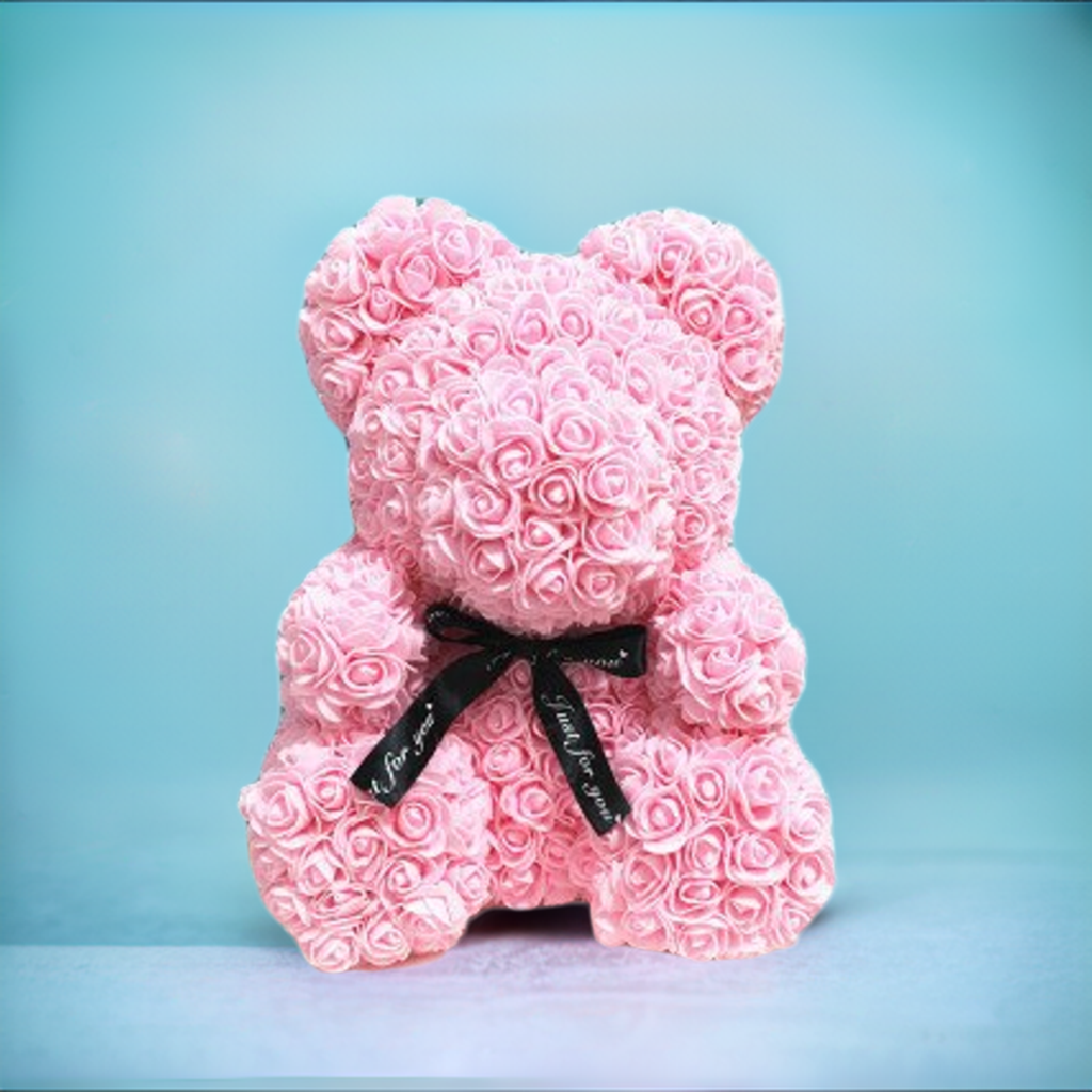 Enchanted Sensuous Rose Teddy Bear Gift