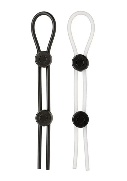 Cloud 9 Pro Sensual XL Cock Ring 2-Pack - Black/white