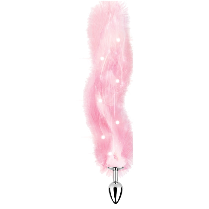 FOXY TAIL - LIGHT UP FAUX FUR BUTT PLUG HOTT PRODUCTS