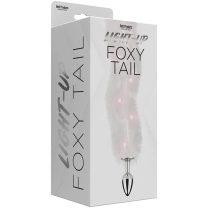FOXY TAIL - LIGHT UP FAUX FUR BUTT PLUG HOTT PRODUCTS