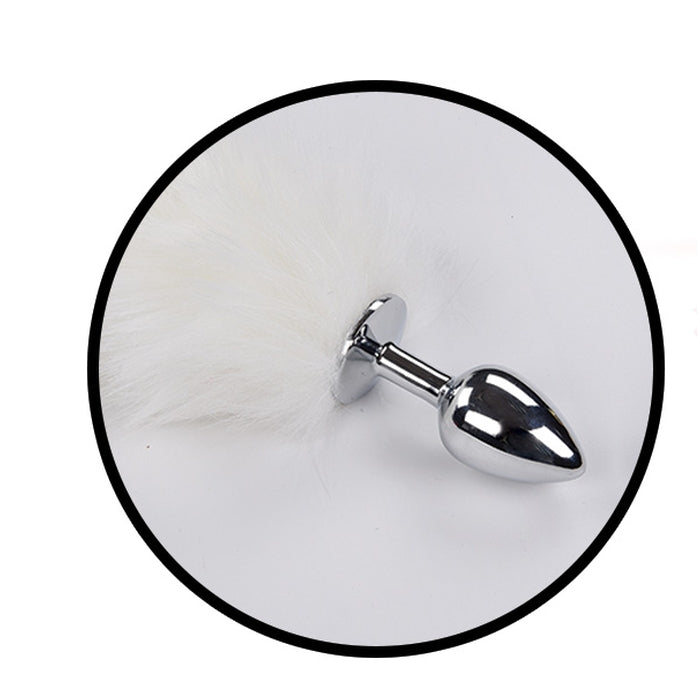 FOXY TAIL - LIGHT UP FAUX FUR BUTT PLUG HOTT PRODUCTS