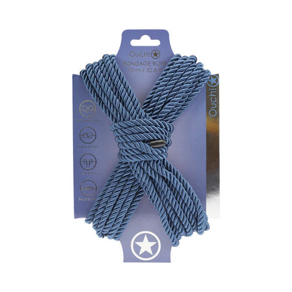 Ouch! Bondage Rope 10 m Nylon Navy Blue OUCH!