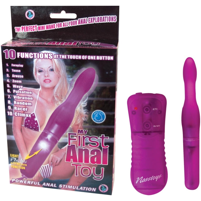 My First Anal Toy Multispeed Waterproof NASSTOY