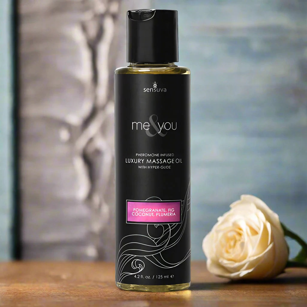 Sensuva Me &amp; You Pheromone-Infused Massage Oil - SP BOUTIQUE