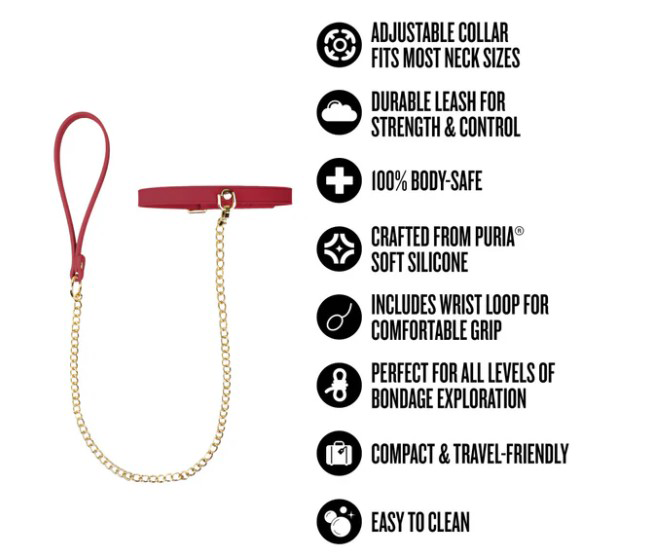 Temptasia Ardor - Collar and Leash