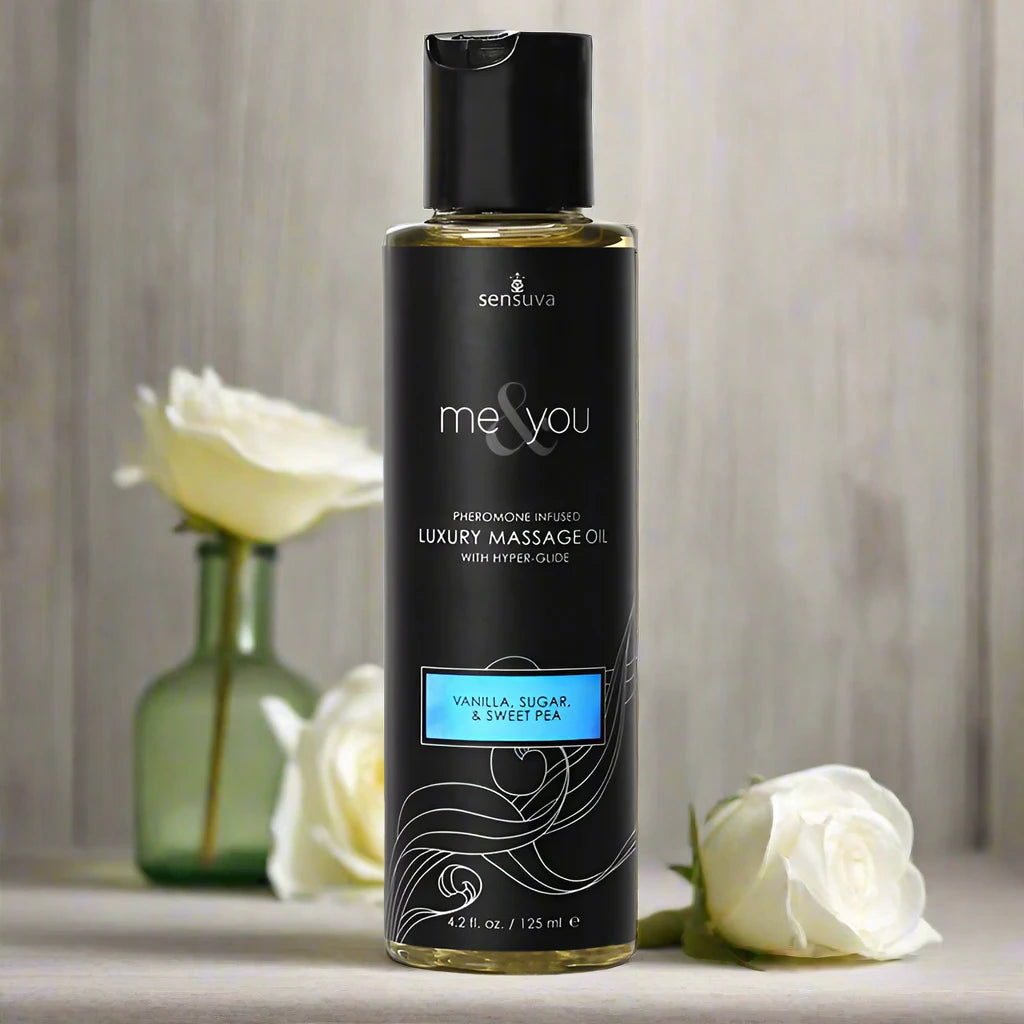 Sensuva Me &amp; You Pheromone-Infused Massage Oil - SP BOUTIQUE