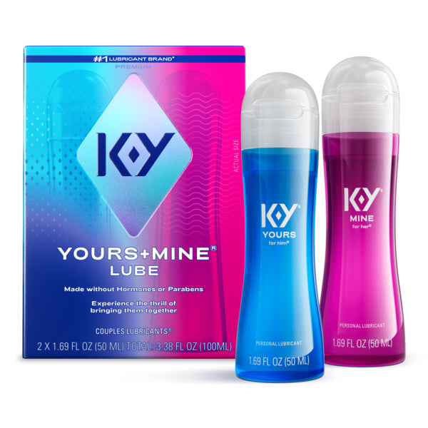 Ky Yours and Mine Couples Lubricant Set