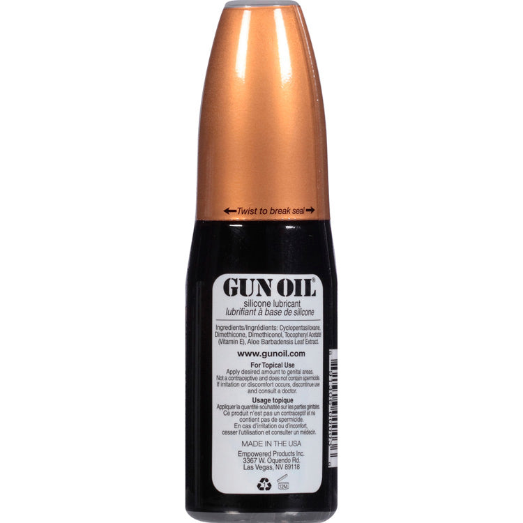 Gun Oil Silicone Lubricant - 2 Oz