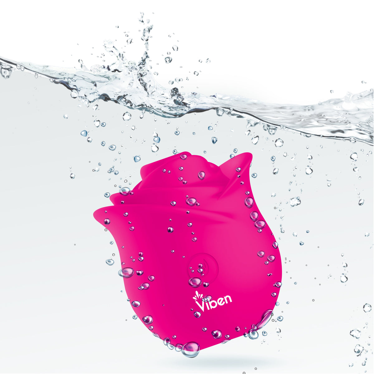 Zen Rose  Handheld Rose Clitoral and Nipple Stimulator VIBEN