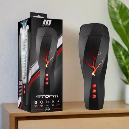 M For Men Storm Rechargeable Masturbator BLUSH