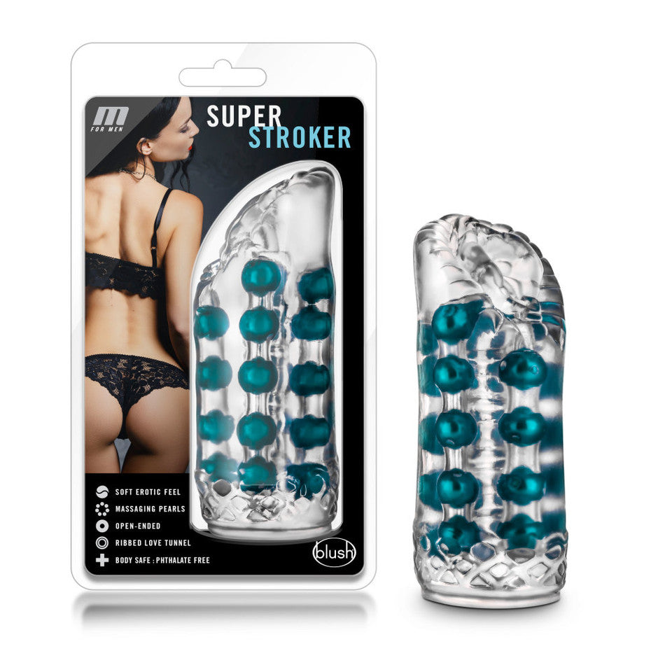 M for Men Super Stroker Masturbator BLUSH
