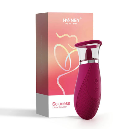 Scioness - Sucking and Licking Clitoral Stimulator HONEY PLAY BOX