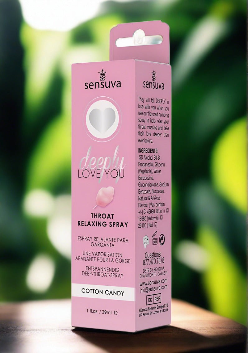 SENSUVA DEEPLY LOVE YOU SPRAY RELAJANTE PARA LA GARGANTA