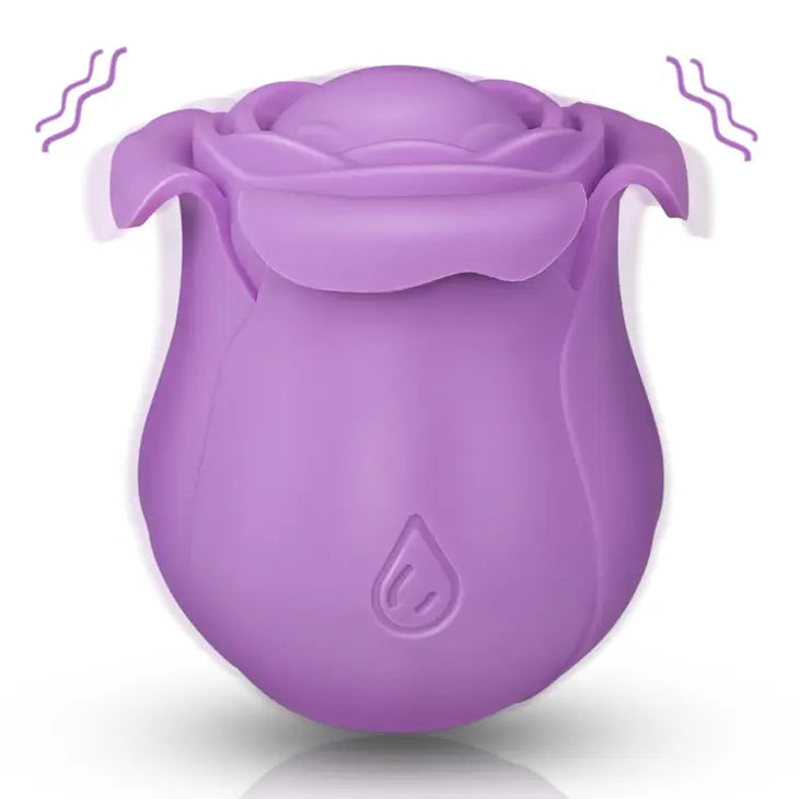 Soul Rose Vibrator with 10 Modes Tapping