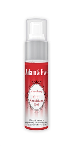 Gel sensibilisateur clitoridien à la fraise d'Adam et Eve