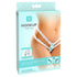 Hookup Crotchless Secret Gem White Fits - SP BOUTIQUE