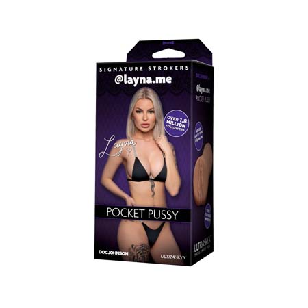 Signature Strokers - Girls of Social Media - @layna.me - ULTRASKYN Pocket Pussy Vanilla - SP BOUTIQUE