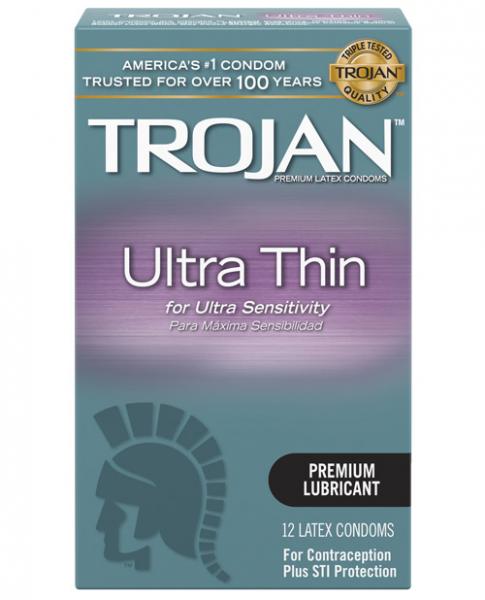 Trojan Ultra Thin Armor (espermicida) paquete de 3