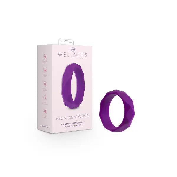 Wellness Geo C Ring - 1.75" Width Ultrasilk Silicone C Ring