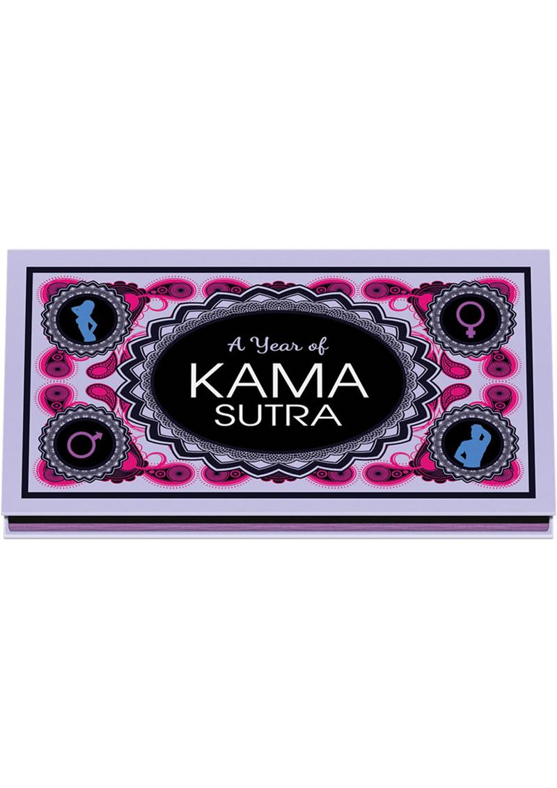 Cartes de conseils de l'année du Kama Sutra 