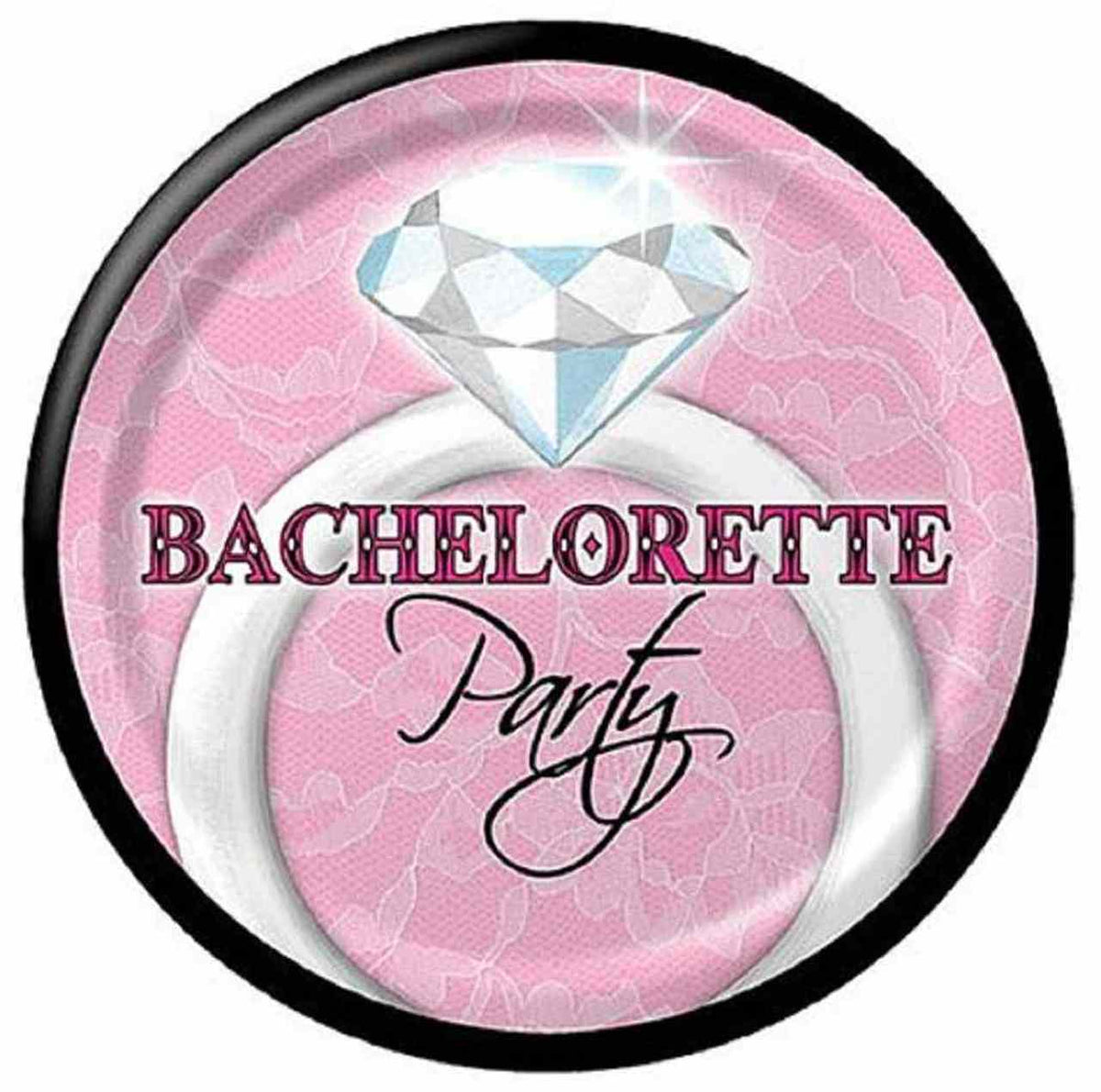 Sassy &amp; Sweet Bachelorette Party 7" Dessert Plates - Bachelorette Party - SP BOUTIQUE